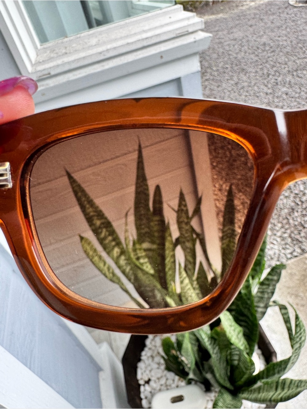 Chloé CL2144 Brown Oversized Square Sunglasses Made in France with Case - Picture 8 of 14